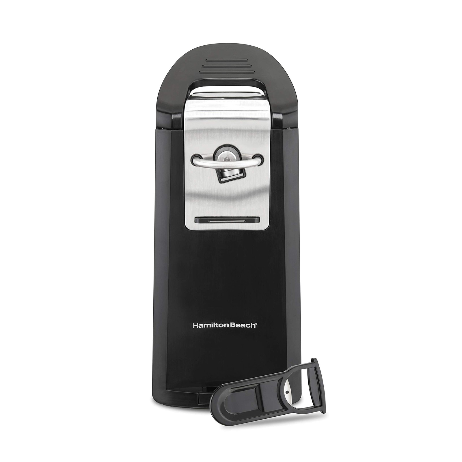 Extra Tall, With Bottle Opening Accessory and Built-In Knife Sharpener, Black Extra Tall, With Bottle Opening Accessory and Built-In Knife Sharpener, Black