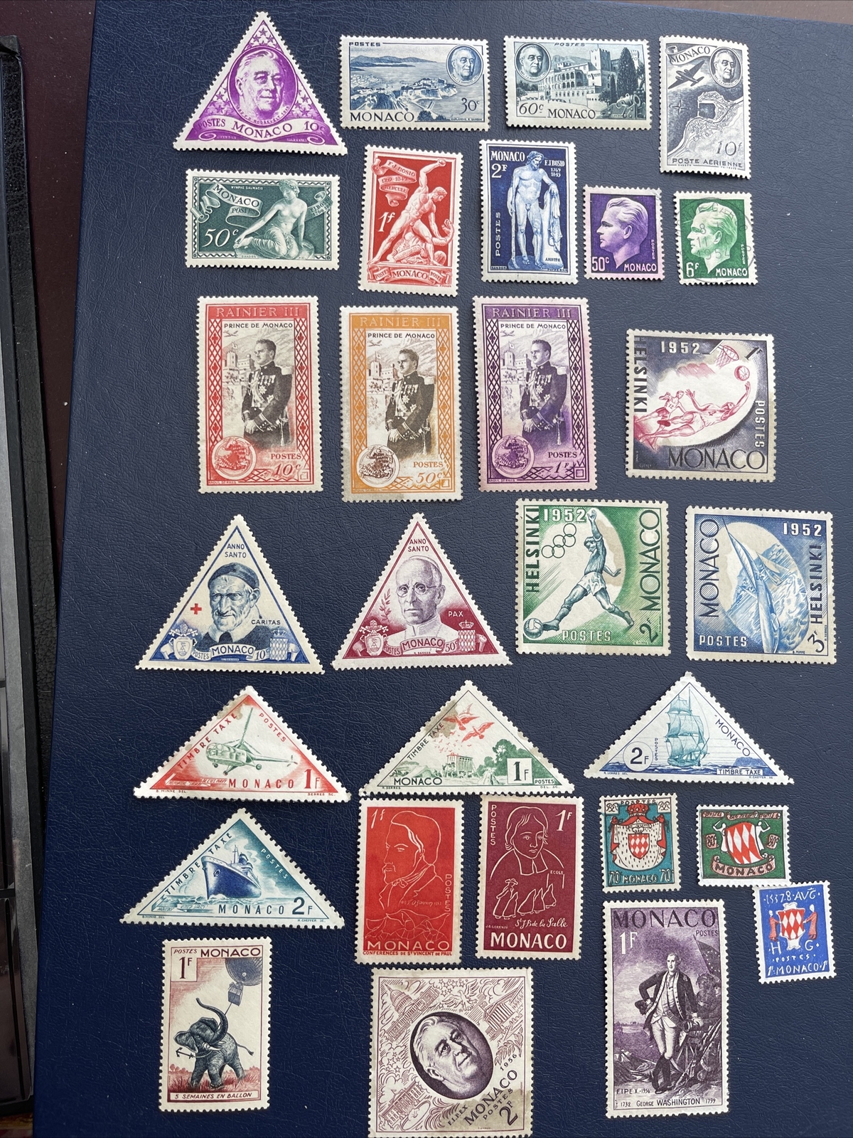 MONACO 1946- 1955 29 Mints Stamps, See Photos For Condition MONACO 1946- 1955 29 Mints Stamps, See Photos For Condition