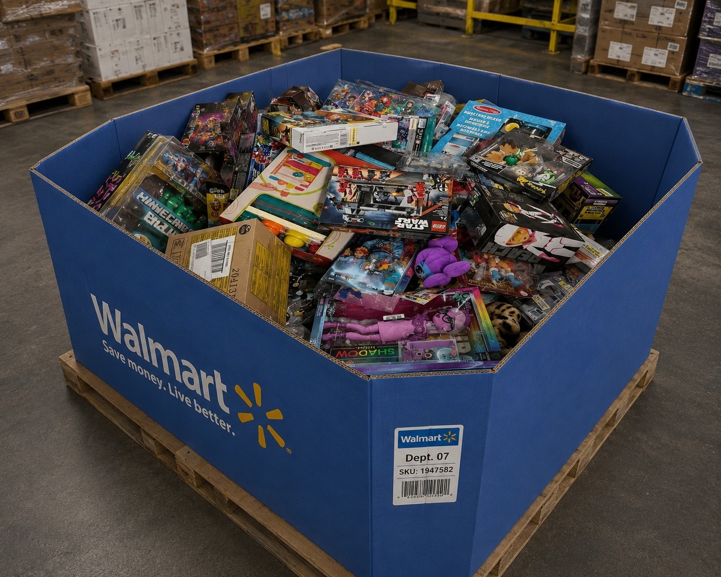 Walmart Brand New Liquidation Merchandise – Wholesale Goods