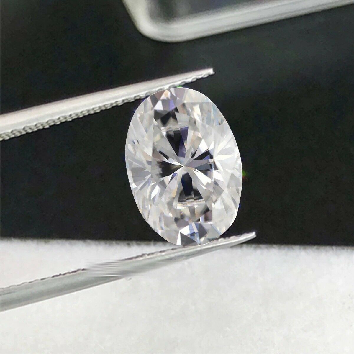 1.25Ct CERTIFIED OVAL CUT LOOSE MOISSANITE WHITE D VVS1 FOR RING JEWELRY EARRING 1.25Ct CERTIFIED OVAL CUT LOOSE MOISSANITE WHITE D VVS1 FOR RING JEWELRY EARRING