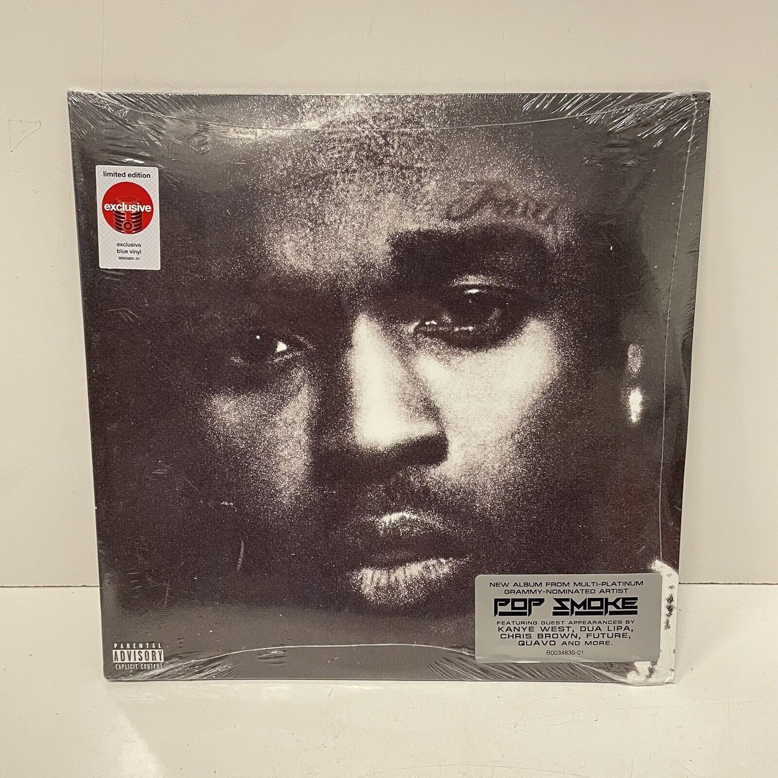 Pop Smoke Faith Album Brand New Sealed [2LP] Exclusive Blue Vinyl Set