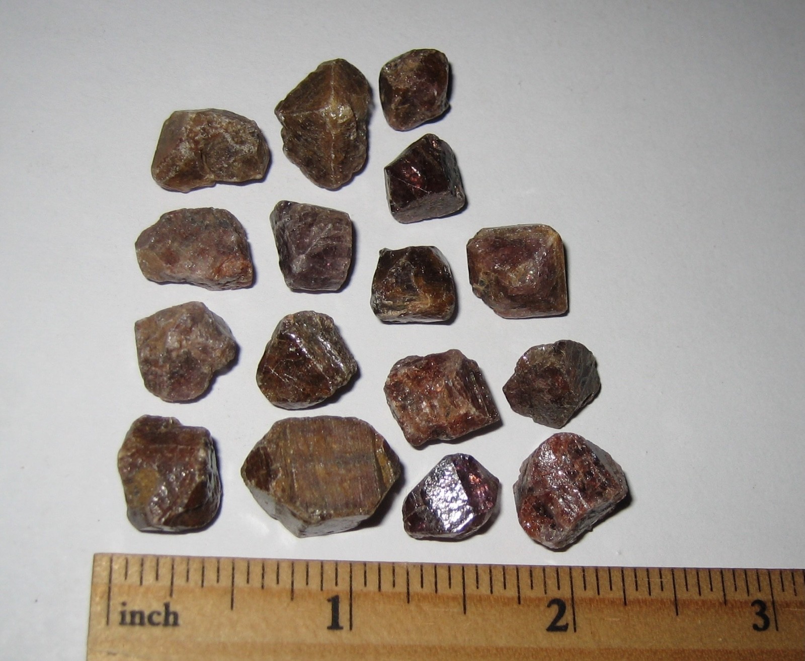 16 SMALL RARE NATURAL ROUGH 0.3\