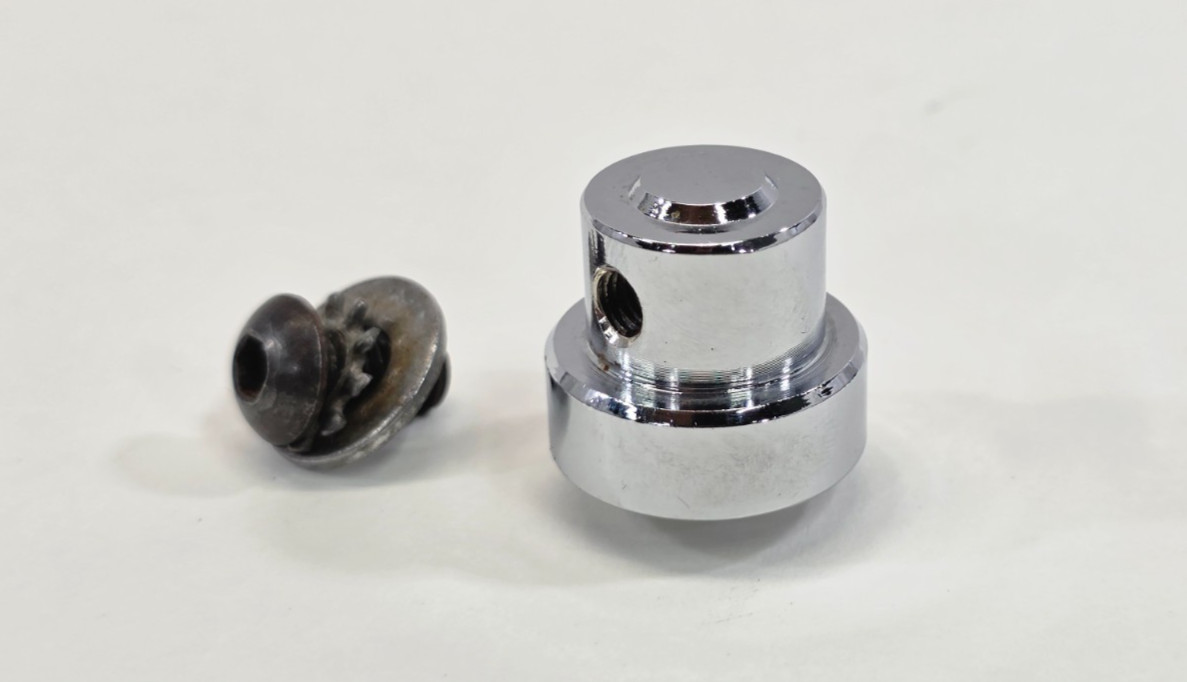 DW Vintage Mini Turret Lug – Single Point / One Screw Mount – Chrome DW Vintage Mini Turret Lug – Single Point / One Screw Mount – Chrome