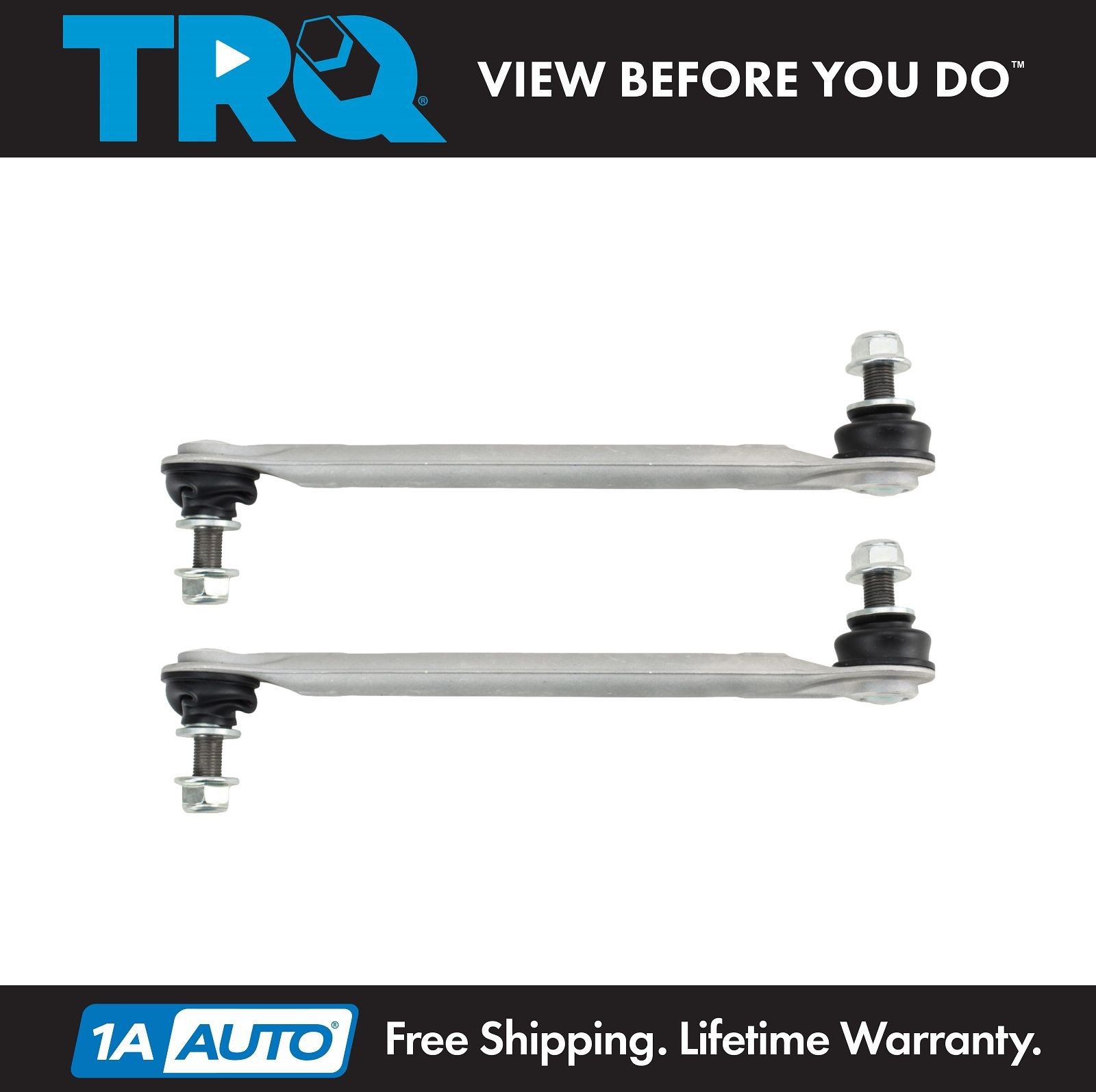 TRQ Front Sway Bar Link 2pc Set Fits 2018-24 Toyota Camry