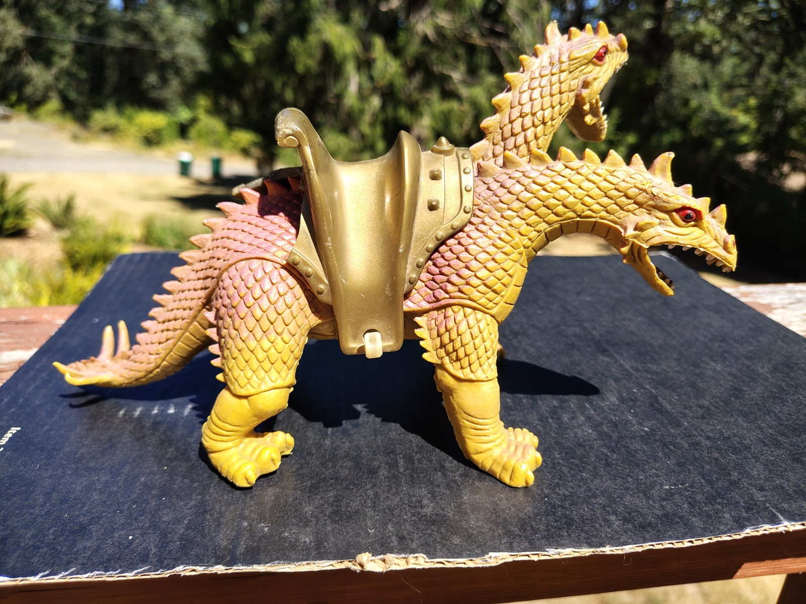 1984 Imperial Two Headed Dragon With Saddle (broken) 1984 Imperial Two Headed Dragon With Saddle (broken)