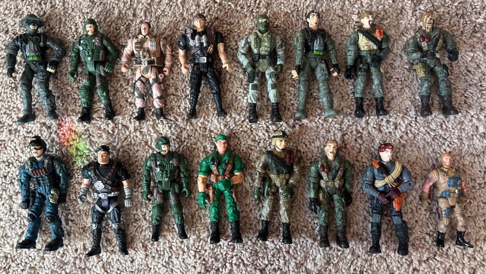 Lanard The Corps Chap Mei Military Soldier Commando Force Lot Of 16 Action Guys Lanard The Corps Chap Mei Military Soldier Commando Force Lot Of 16 Action Guys