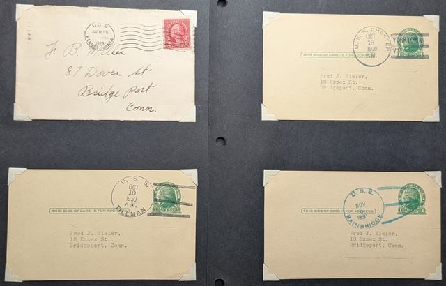 84 1920s-1930s naval covers inc many cacheted [y174]