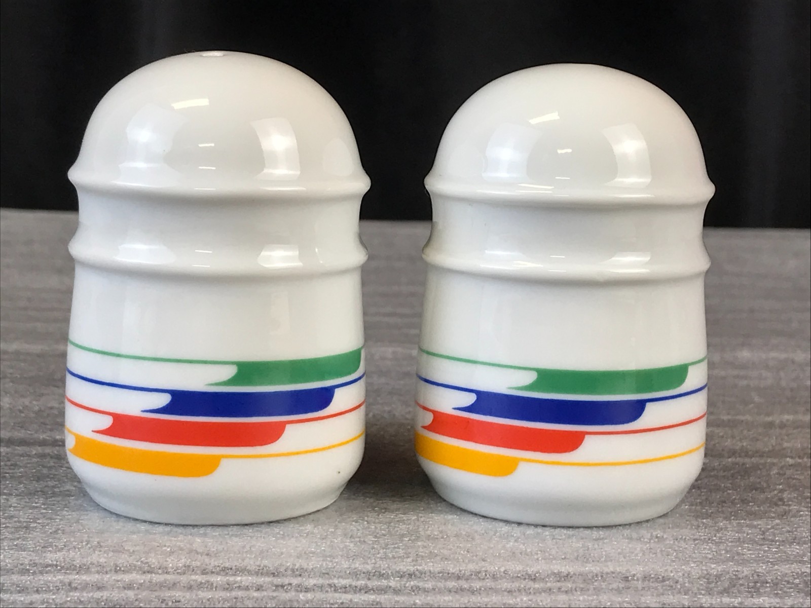 Studio Nova FIRE & ICE Hi-Fi SALT & PEPPER SHAKERS JAPAN Unused Studio Nova FIRE & ICE Hi-Fi SALT & PEPPER SHAKERS JAPAN Unused