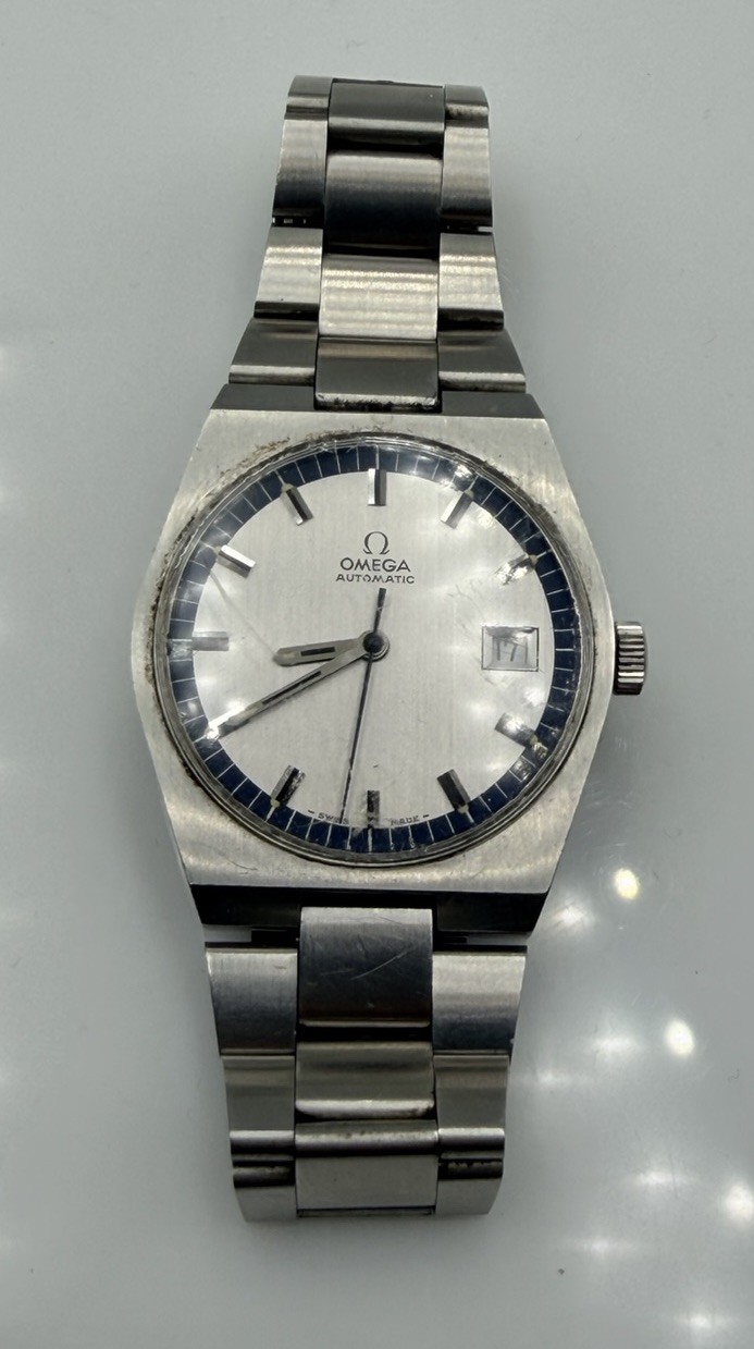 Omega Vintage 1971 Stainless Steel Automatic 166.099 Men\'s Watch