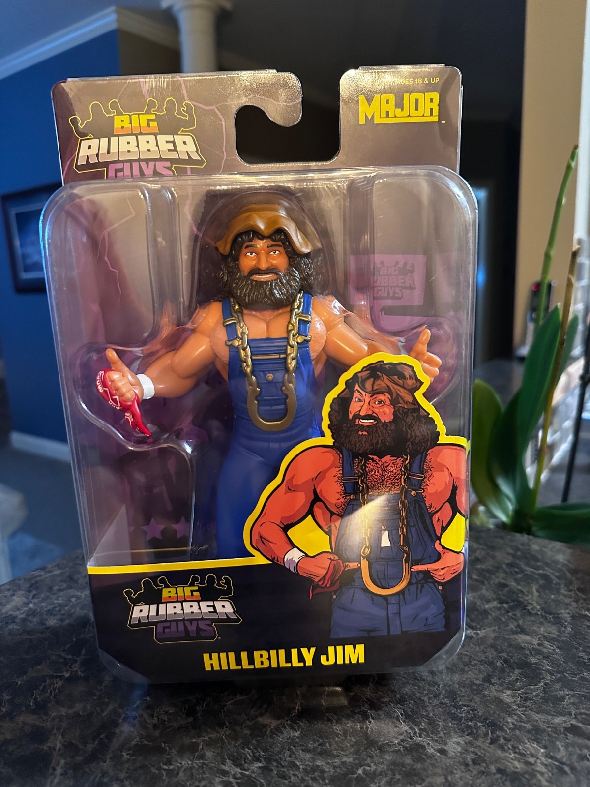 Big Rubber Guys Hillbilly Jim Collect Major Bendies LJN Style brand new Big Rubber Guys Hillbilly Jim Collect Major Bendies LJN Style brand new