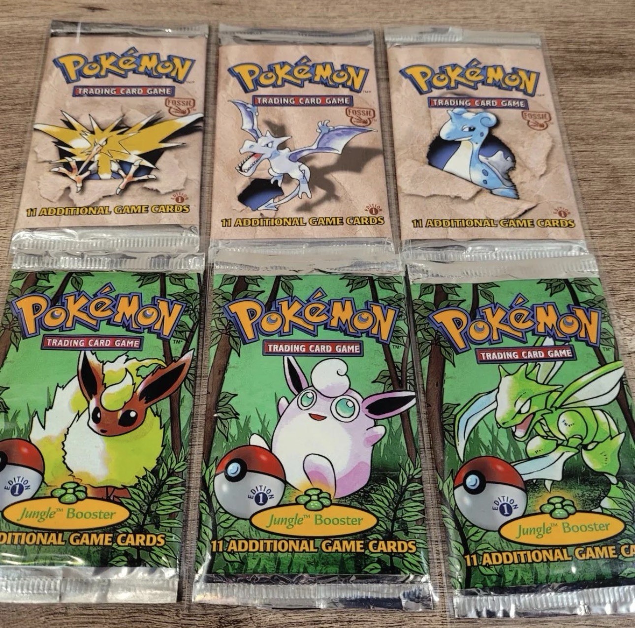 VINTAGE GRAIL SEALED COLLECTION LOT-5 Randomly Assorted boosters-Pokemon TCG