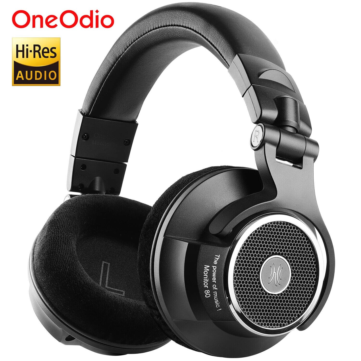 Genuine OneOdio Monitor 80 Studio Headphones Wired Over Ear Audiophile Headphone Genuine OneOdio Monitor 80 Studio Headphones Wired Over Ear Audiophile Headphone