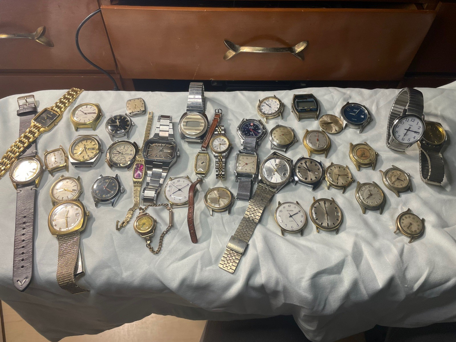 Vintage Watch Lot - Wyler, Seiko, Rotary, Bulova, Gruen, Westclox