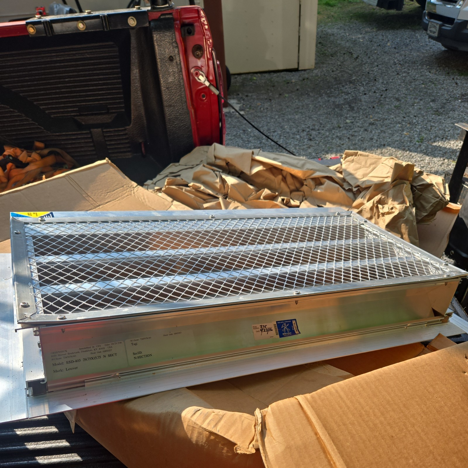 Greenheck ESD-403 25.75\ Greenheck ESD-403 25.75\