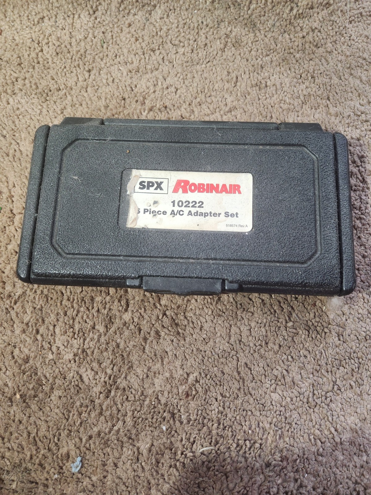 SPX Robinair 10222 5 Piece A/C Adapter Set SPX Robinair 10222 5 Piece A/C Adapter Set