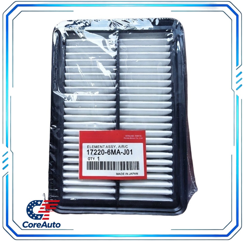 Genuine OEM Honda Engine Air Filter 17220-6MA-J01 - Hybrid Accord, Civic, & CR-V