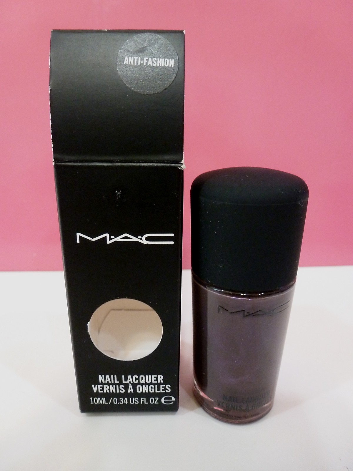 New in Box MAC Nail Lacquer Polish .34 oz./ 10 ml. Full Size  - Choose Shade