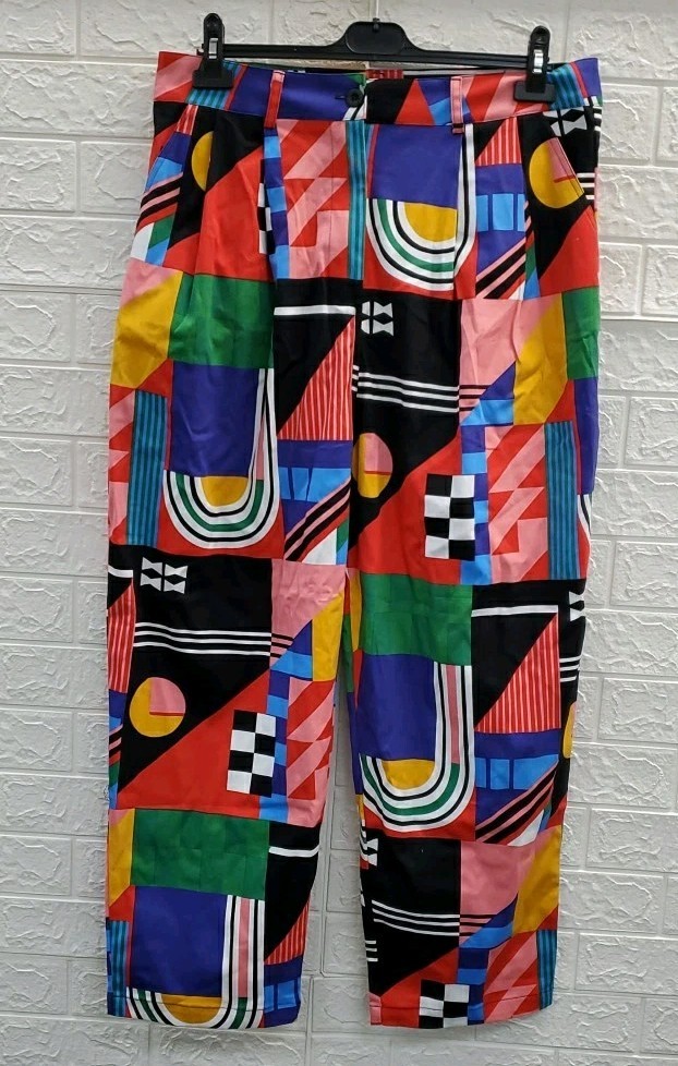 New NOOWORKS Business Ansley Multicolor Pant Size 1X New NOOWORKS Business Ansley Multicolor Pant Size 1X