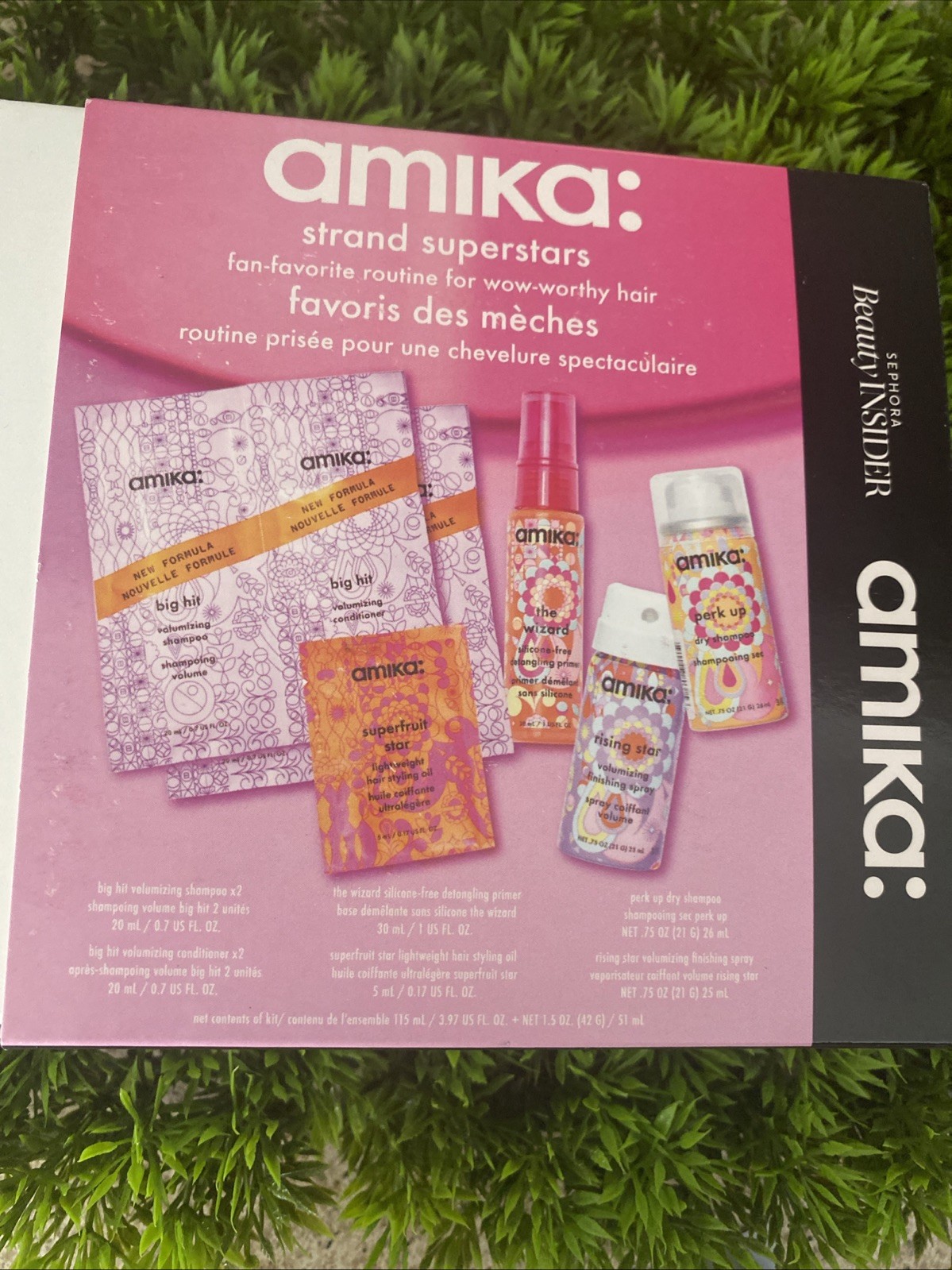 Amika Sephora Beauty Insider Strand Superstars Gift Set New