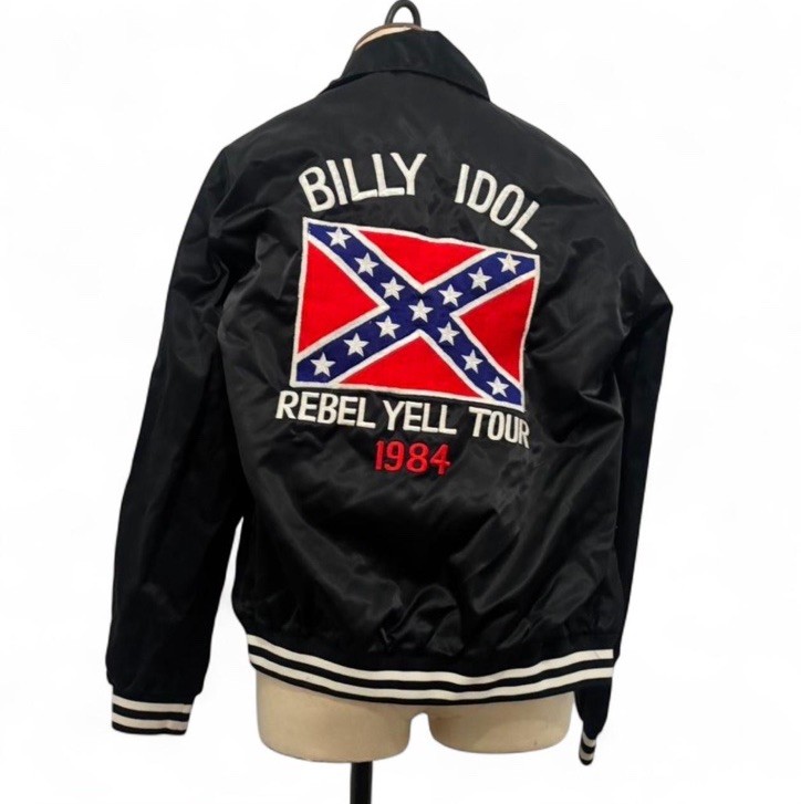 AUTHENTIC VINTAGE BILLY IDOL REBELYELL TOUR 1984 BOMBER JACKET