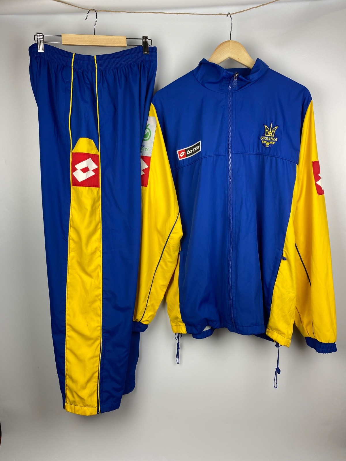 Lotto Ukraine 2006 FIFA World Cup vintage track suit Lotto Ukraine 2006 FIFA World Cup vintage track suit