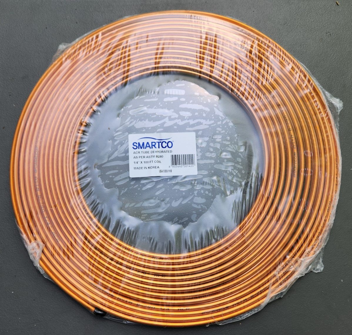 Smartco Acr Tube Dehydrated 1/4\ Smartco Acr Tube Dehydrated 1/4\