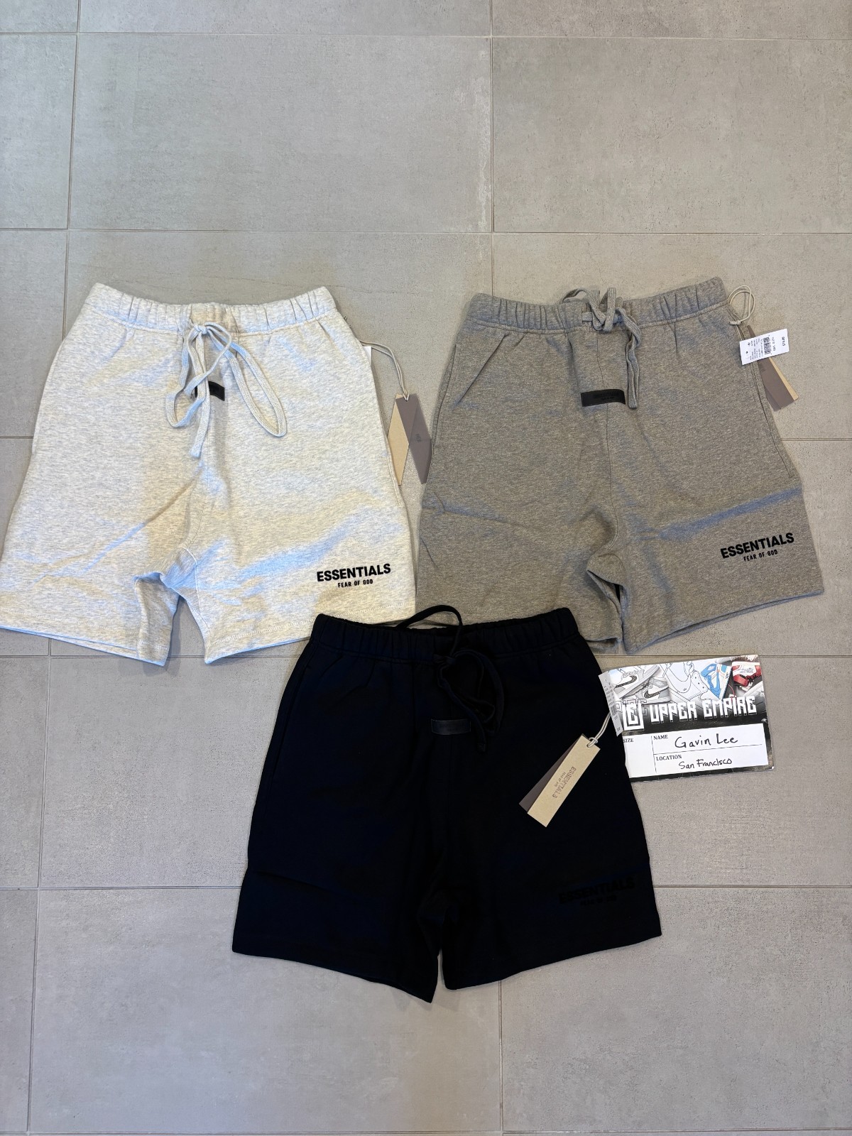 NEW Fear of God Essentials Shorts All Colors XS, S, M, L, XL