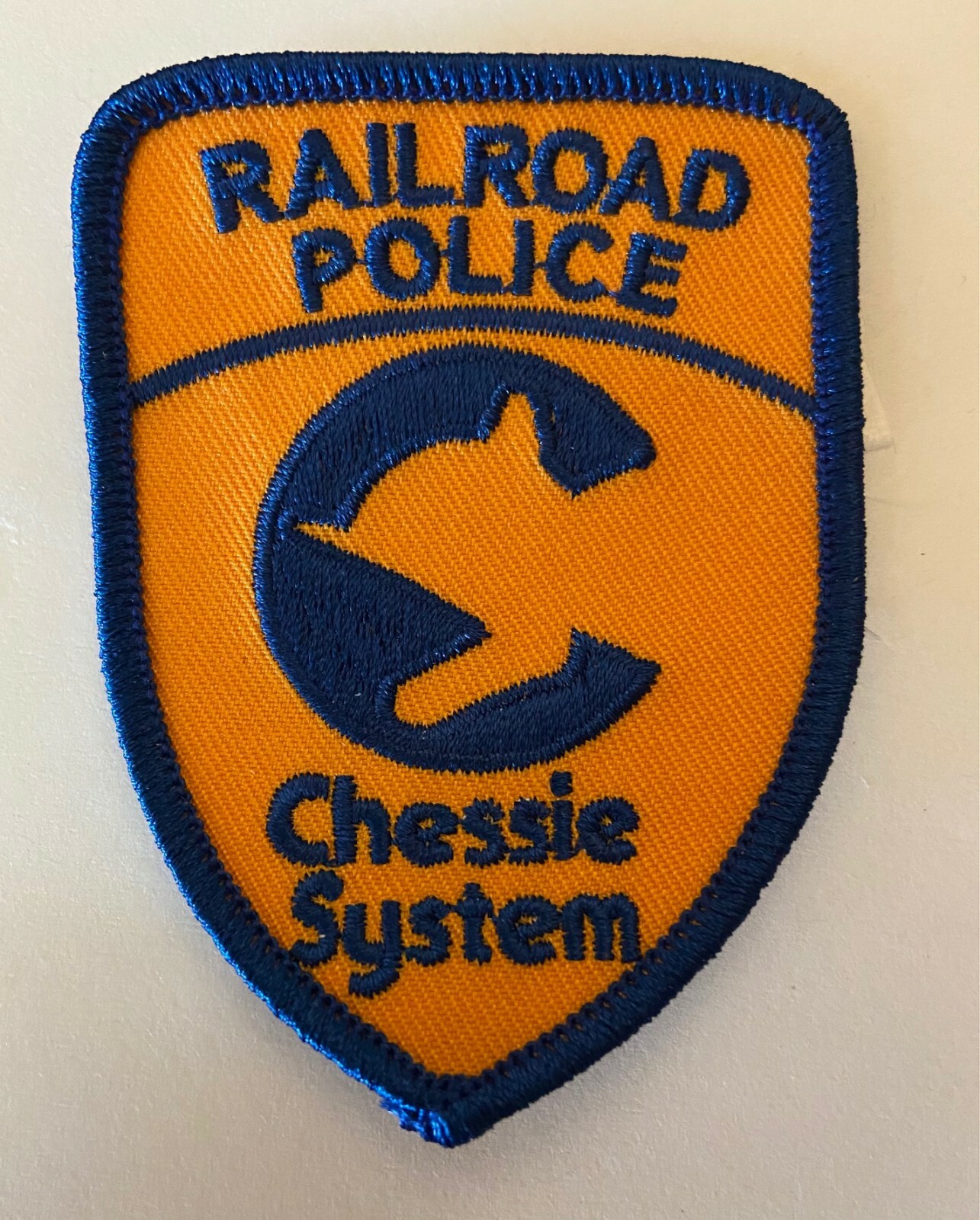 Patch- Vintage Chessie System Railroad Police (C&O, B&O) #22378 -NEW- Patch- Vintage Chessie System Railroad Police (C&O, B&O) #22378 -NEW-
