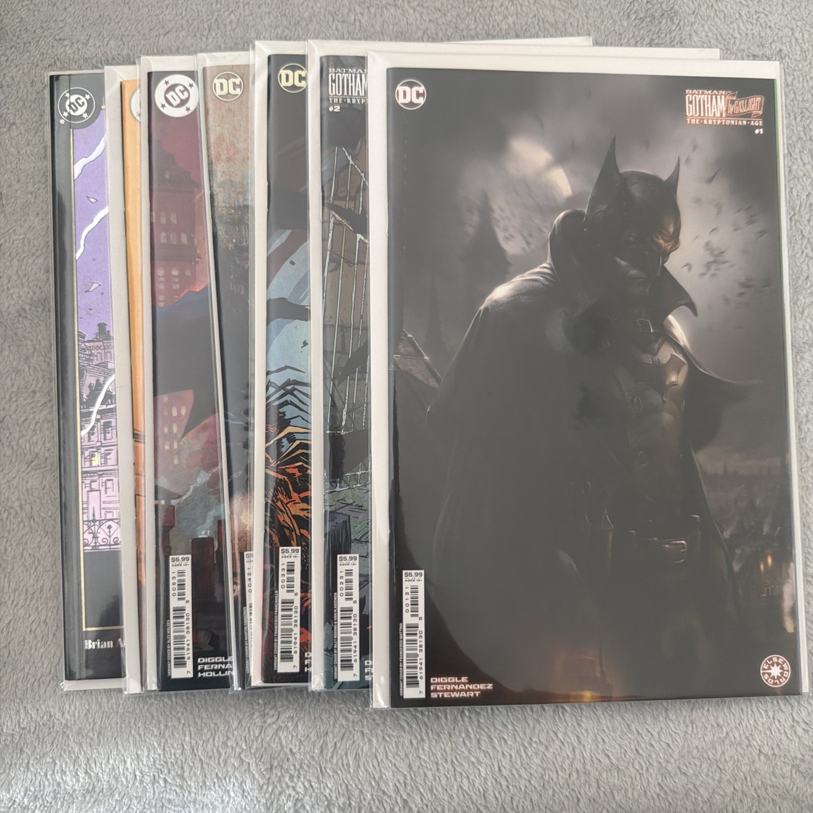Batman:Gotham By Gaslight-The Kryptonian Age # 1-6 Full Set DC Comics 2024 Batman:Gotham By Gaslight-The Kryptonian Age # 1-6 Full Set DC Comics 2024