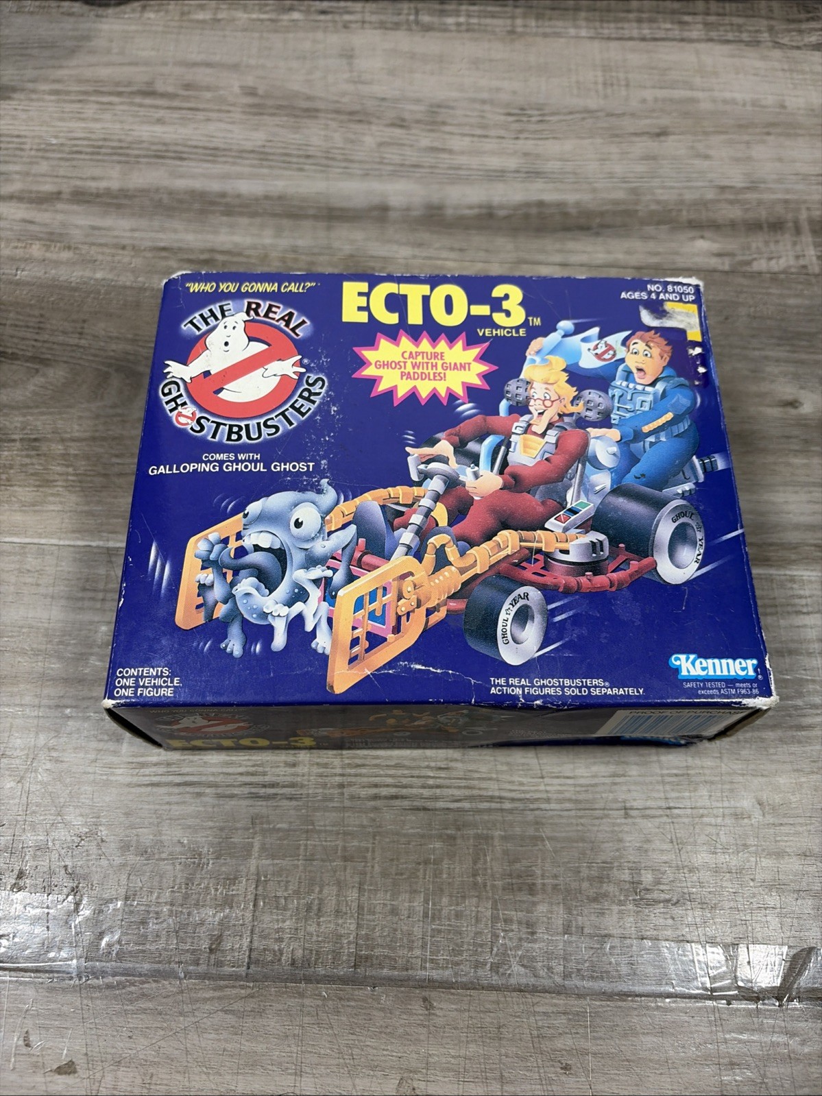 B-907 VINTAGE 1980'S KENNER THE REAL GHOSTBUSTERS ECTO-3 MINT IN BOX B-907 VINTAGE 1980'S KENNER THE REAL GHOSTBUSTERS ECTO-3 MINT IN BOX