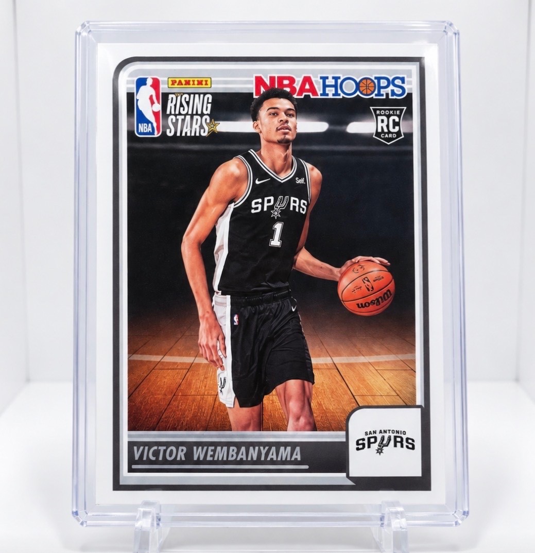 Extremely Rare No # 2023-24 Panini Nba Hoops Rising Stars Victor Wembanyama RC Extremely Rare No # 2023-24 Panini Nba Hoops Rising Stars Victor Wembanyama RC