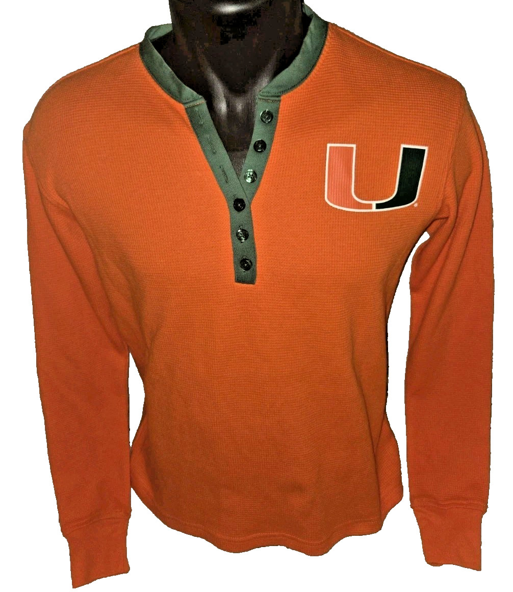 Miami Hurricanes WEAR by Erin Andrews Long Sleeve Women\'s XS \