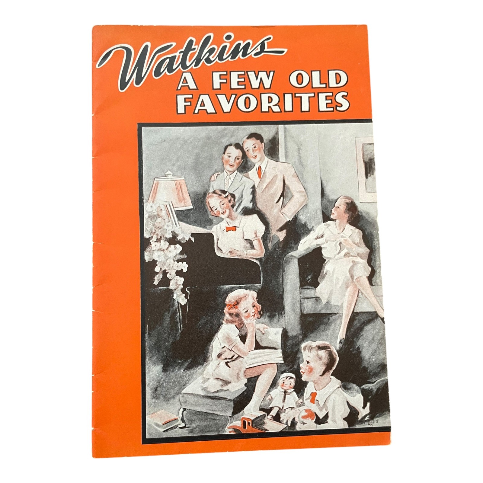 Vintage 1930s Watkins A Few Old Favorites Promotional Booklet J.R. Watkins Co. Vintage 1930s Watkins A Few Old Favorites Promotional Booklet J.R. Watkins Co.