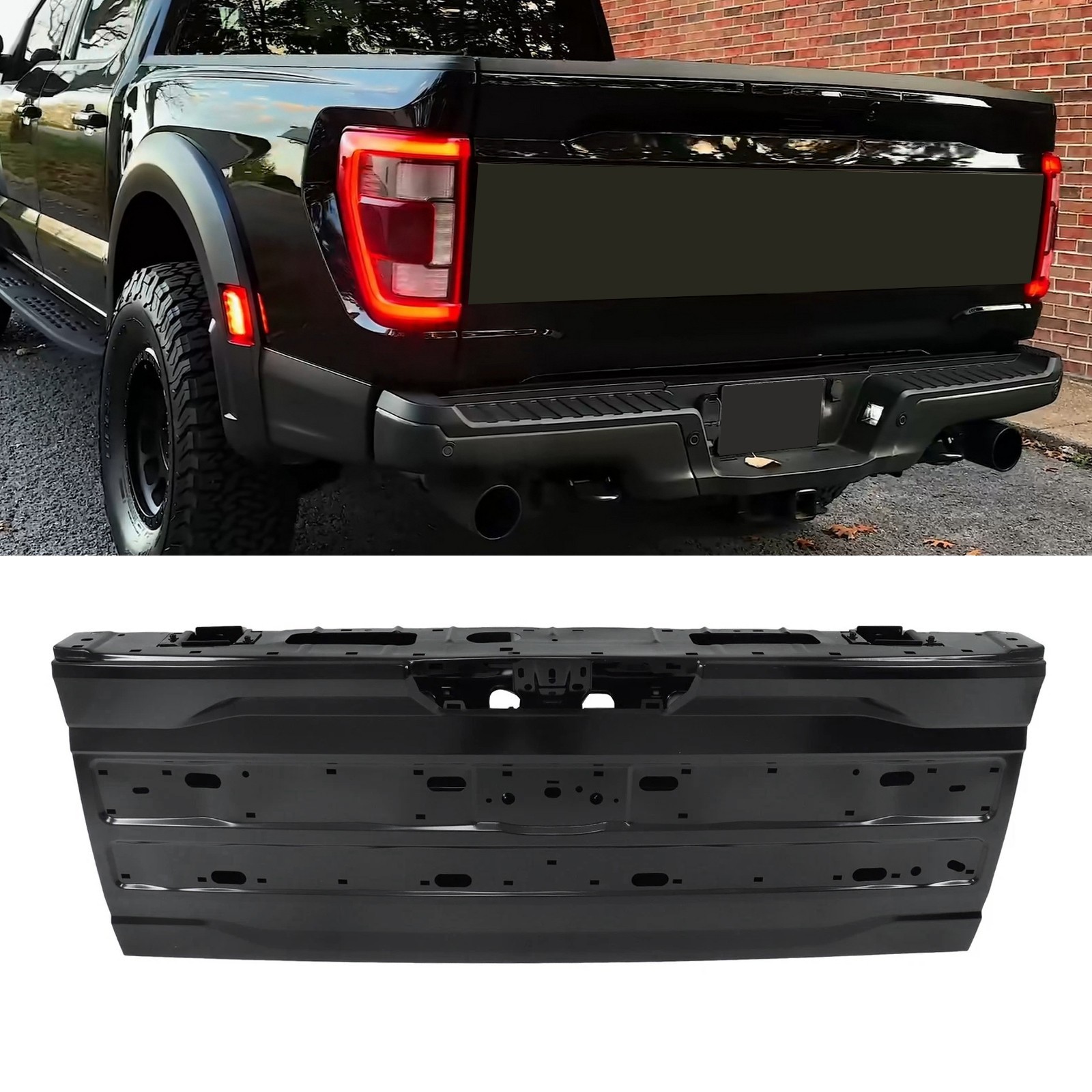 Primed Steel Rear Tailgate Shell For 2021-2023 Ford F-150 Lariat Limited