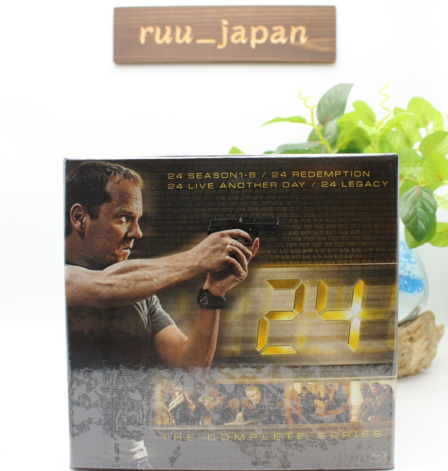 New 24 TWENTY FOUR COMPLETE BOX  Blu-ray