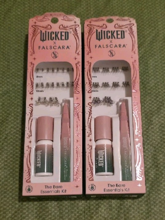 💚 WICKED x ImPRESS & Falscara Lashes~ Two Pack NEW & SEALED