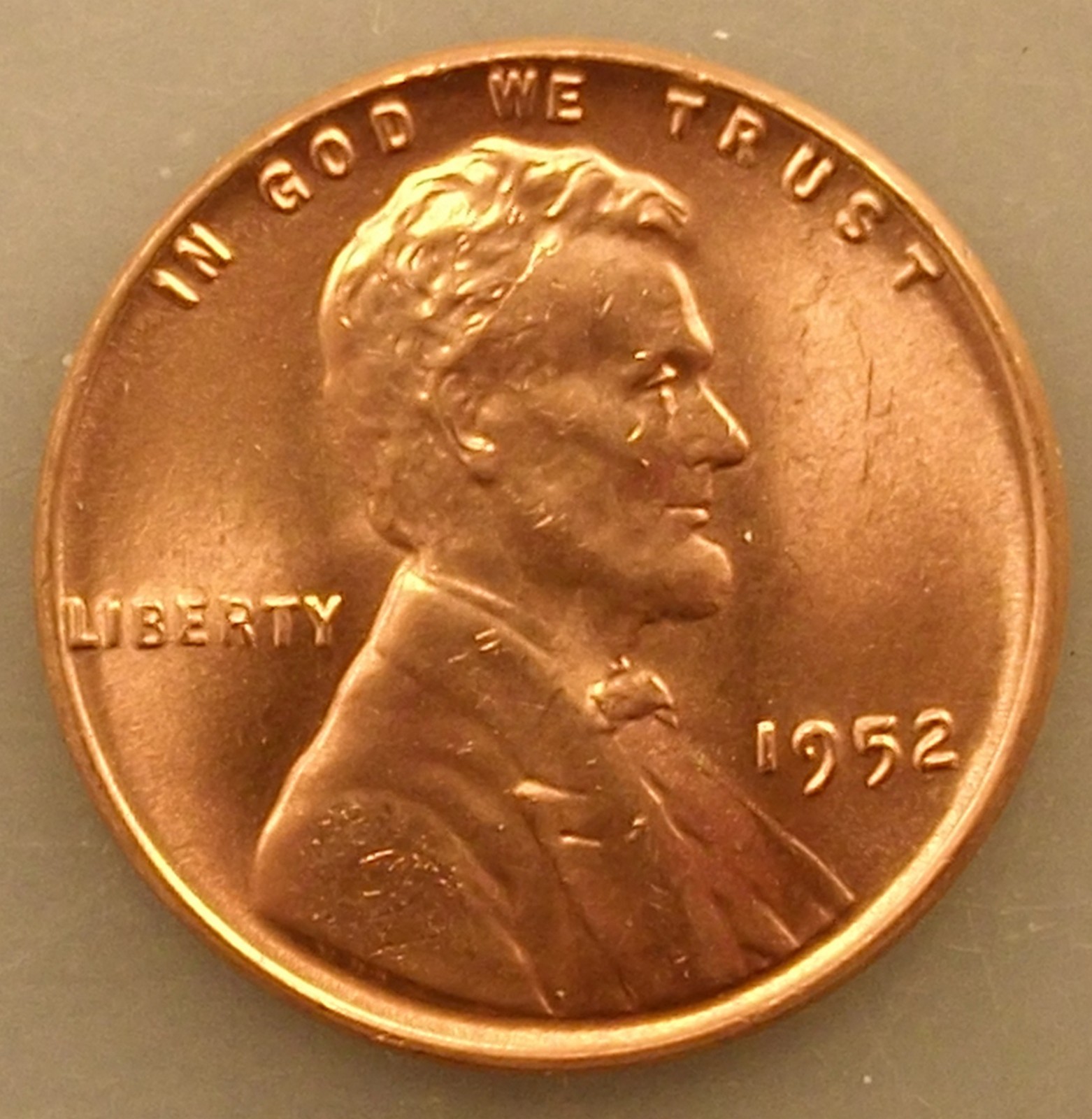wheat penny 1952 LINCOLN CENT NICE RED BU UNC LUSTER wheat penny 1952 LINCOLN CENT NICE RED BU UNC LUSTER