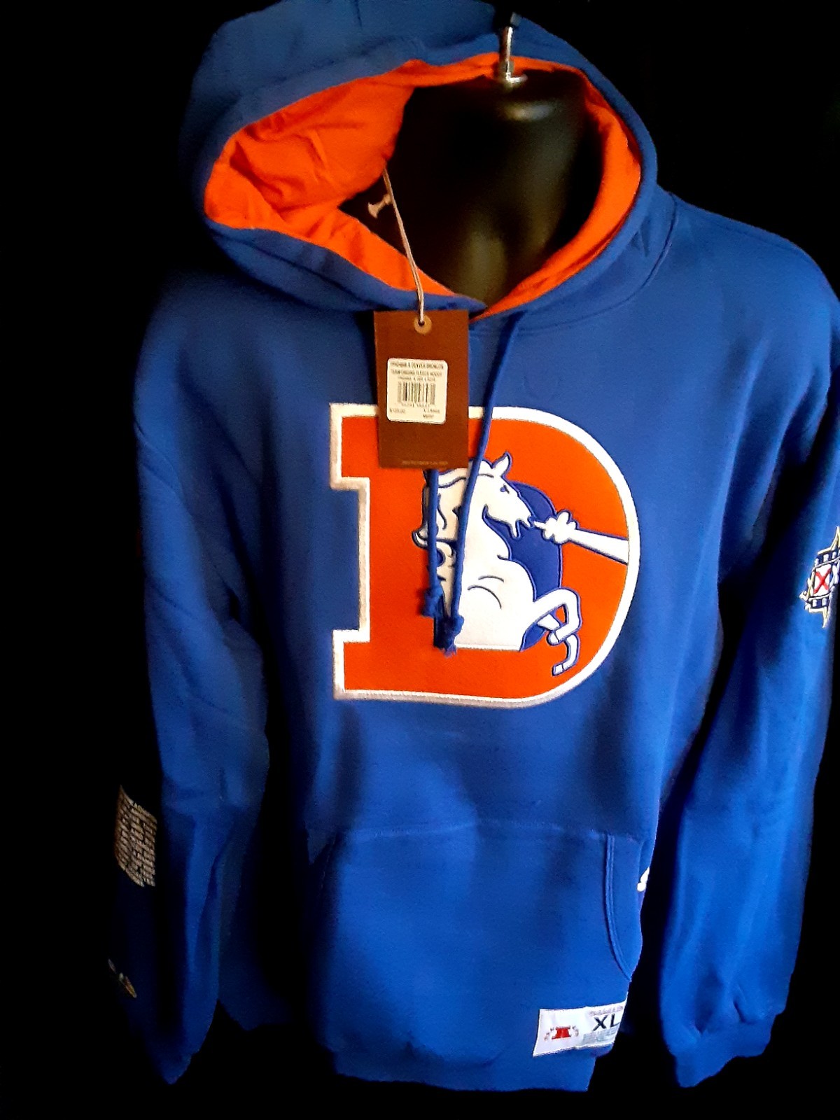 Denver Broncos Men's Mitchell Ness Sweatshirt MSRP $125 S,M,L,XL,XXL or XXXL Denver Broncos Men's Mitchell Ness Sweatshirt MSRP $125 S,M,L,XL,XXL or XXXL