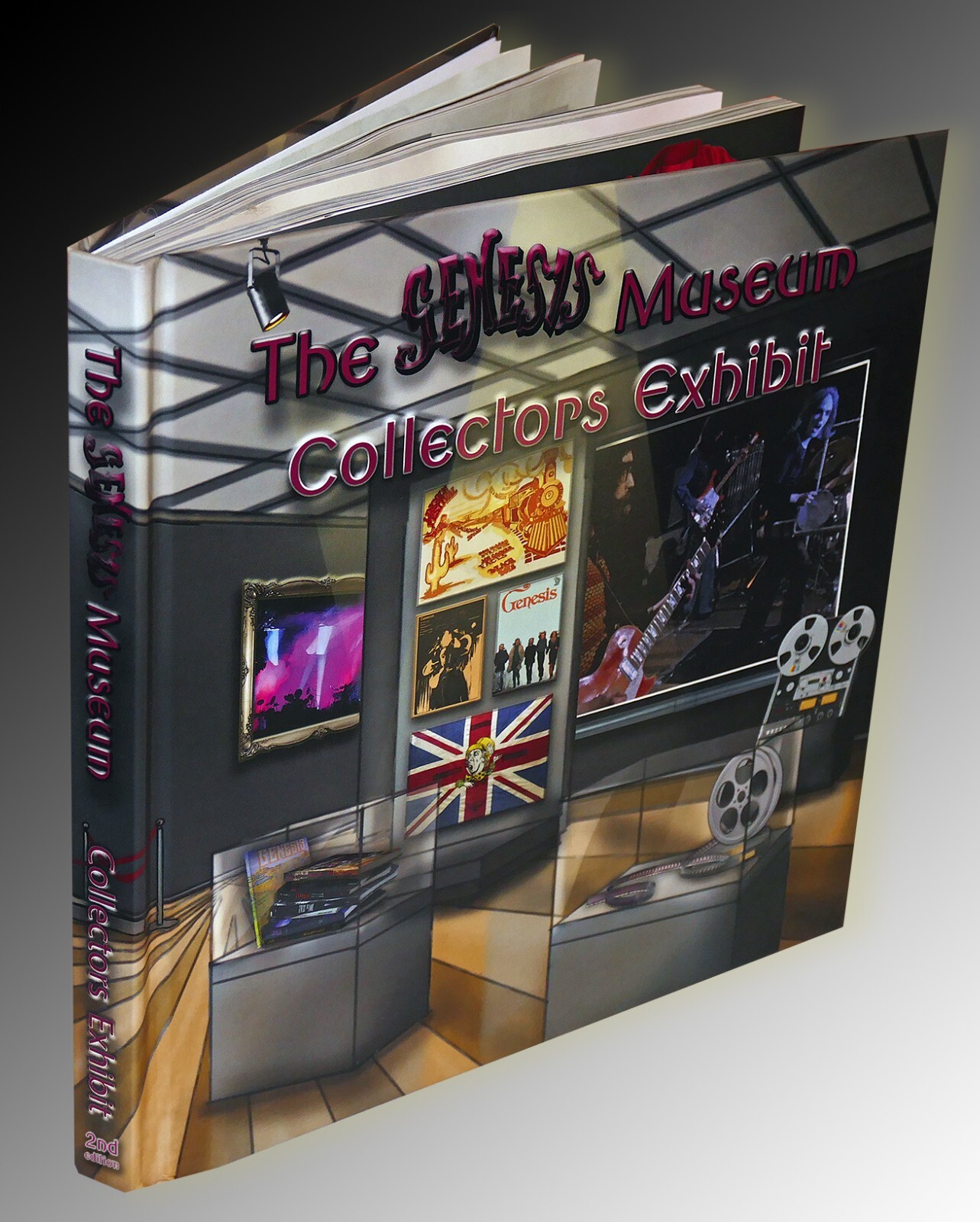 Genesis Band (Peter Gabriel, Phil Collins) Limited Edition Rare Collector's book