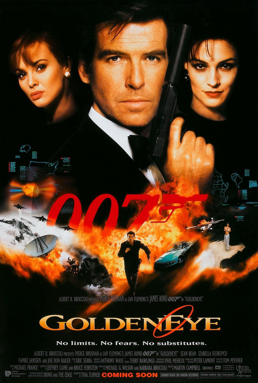 Print 1995 Poster 007 James Bond 