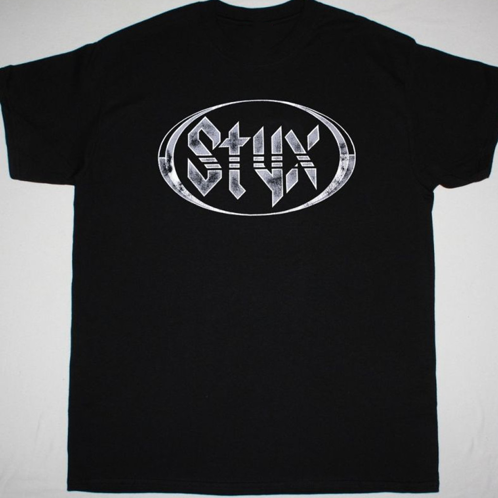 Retro Styx Band Logo Cotton All Size Shirt P69.144 Retro Styx Band Logo Cotton All Size Shirt P69.144