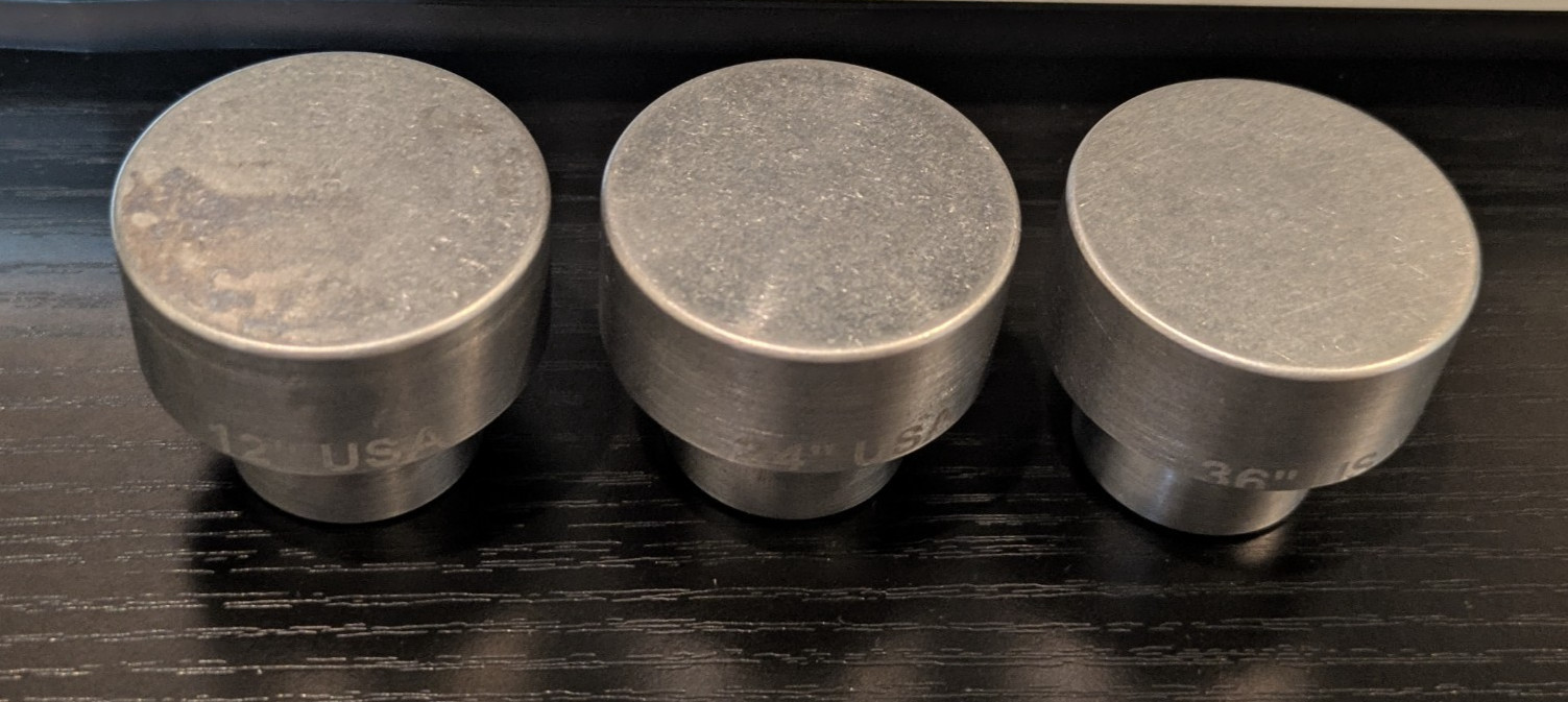 Planishing Hammer Anvil Dies Set – 12\ Planishing Hammer Anvil Dies Set – 12\
