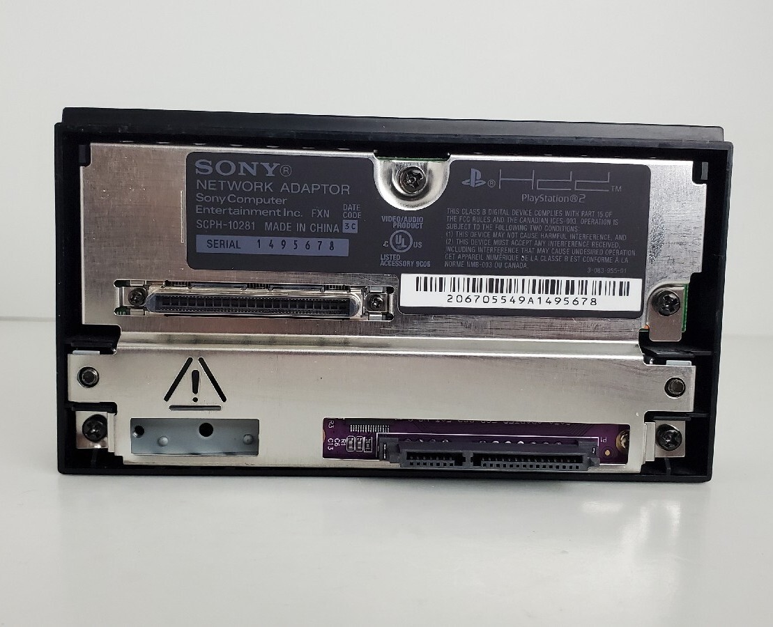 OEM Sony PS2 Network adapter SATA UPGRADED | SATA & ETHERNET READY