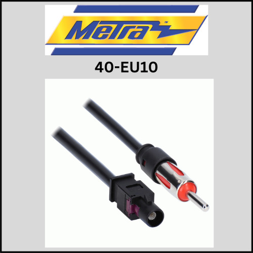 METRA 40-EU10 / AUTHENTIC METRA European Antenna Adapter (FAKRA) **NEW** 40EU10 METRA 40-EU10 / AUTHENTIC METRA European Antenna Adapter (FAKRA) **NEW** 40EU10