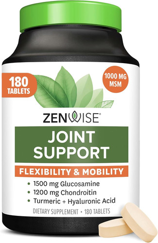 Zenwise Health Joint Support Supplement with 180 Count (Pack of 1) Zenwise Health Joint Support Supplement with 180 Count (Pack of 1)