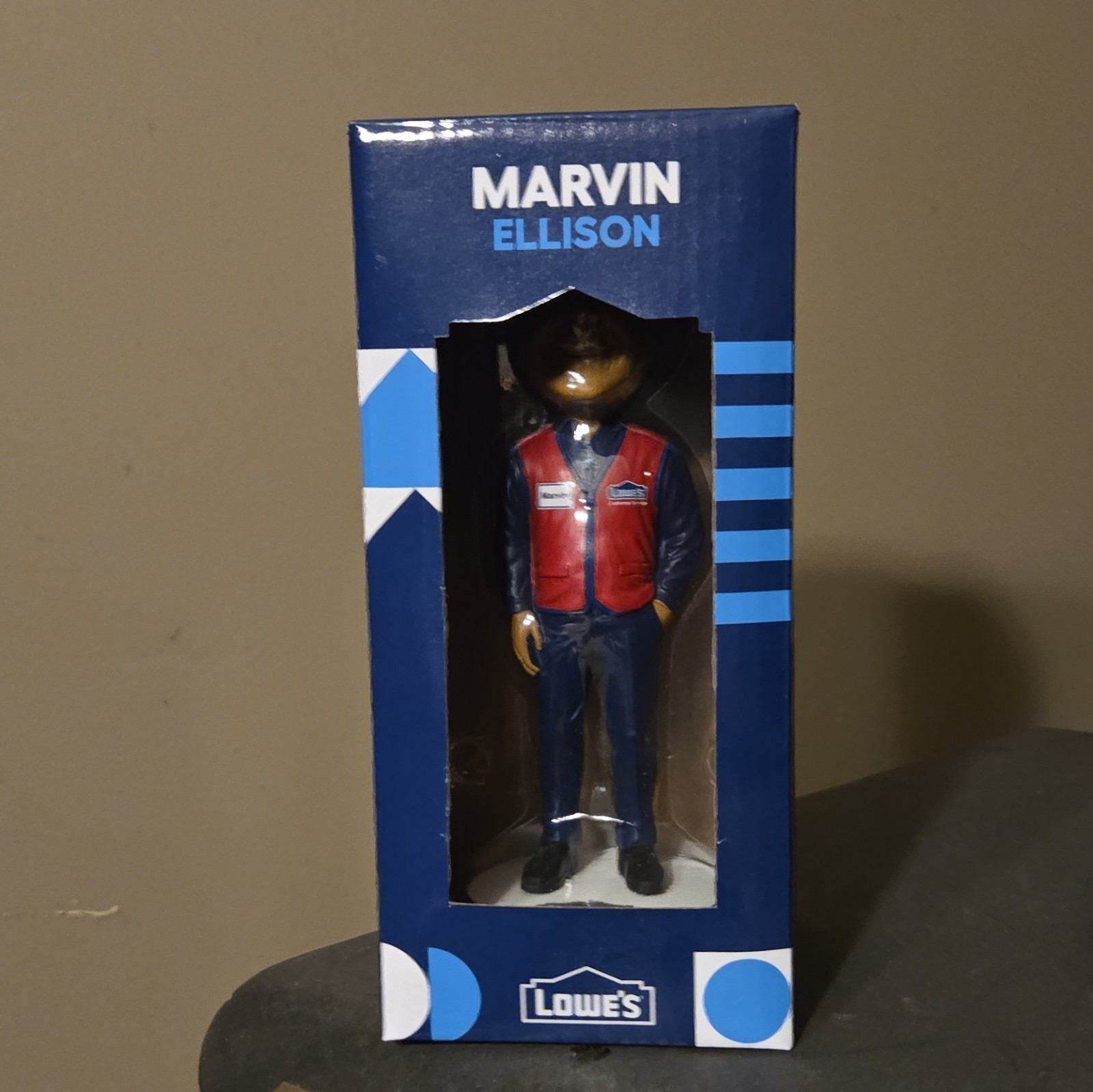 Lowe's Home Improvement Employee BobbleHead Marvin Ellison CEO 2022 LERF Lowe's Home Improvement Employee BobbleHead Marvin Ellison CEO 2022 LERF