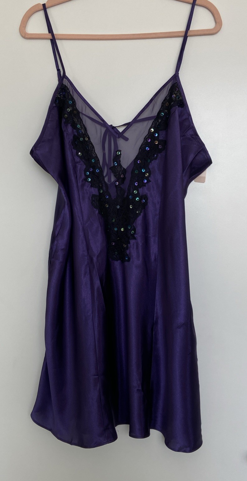 Cacique Women Purple 1Piece Intimates Size 18/20