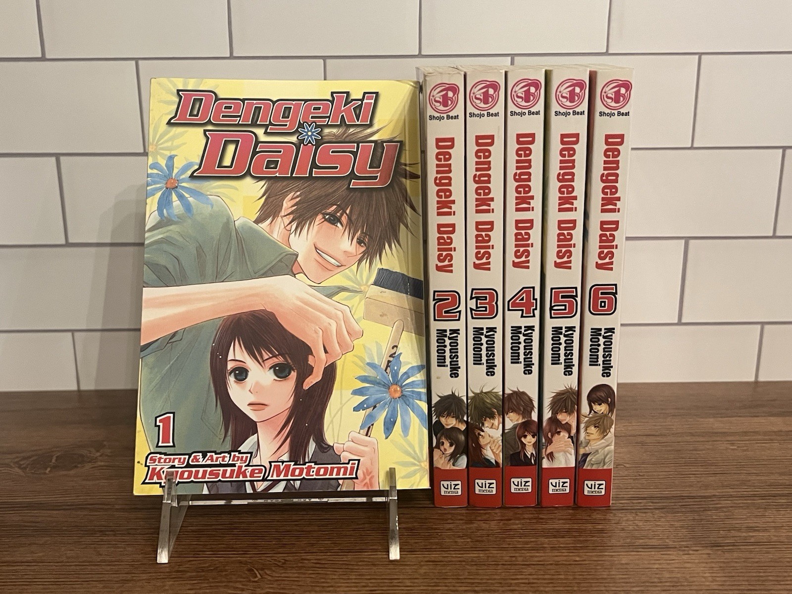 Dengeki Daisy Manga Volumes 1–6 Set • Shojo Beat VIZ • English • Kyousuke Motomi