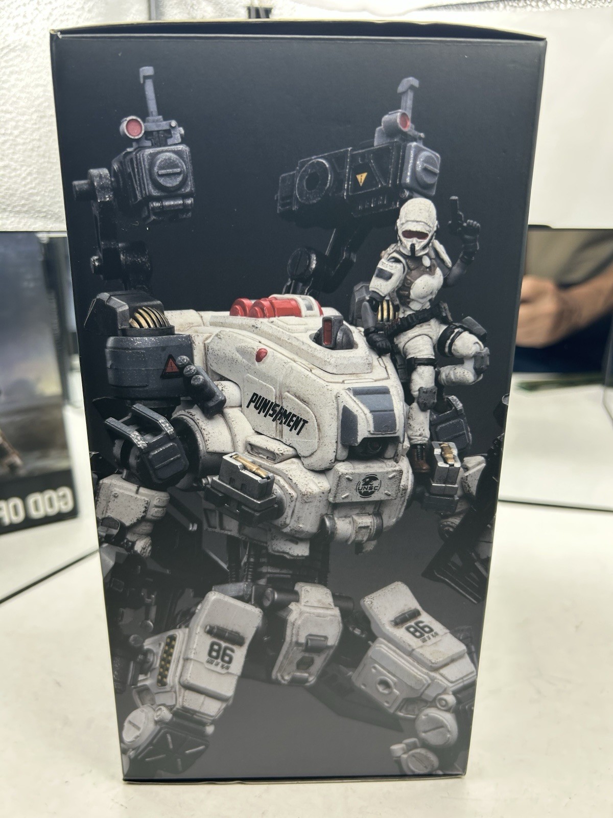 NEW JOYTOY JT0593 GOD OF WAR 86 White Mecha 9\