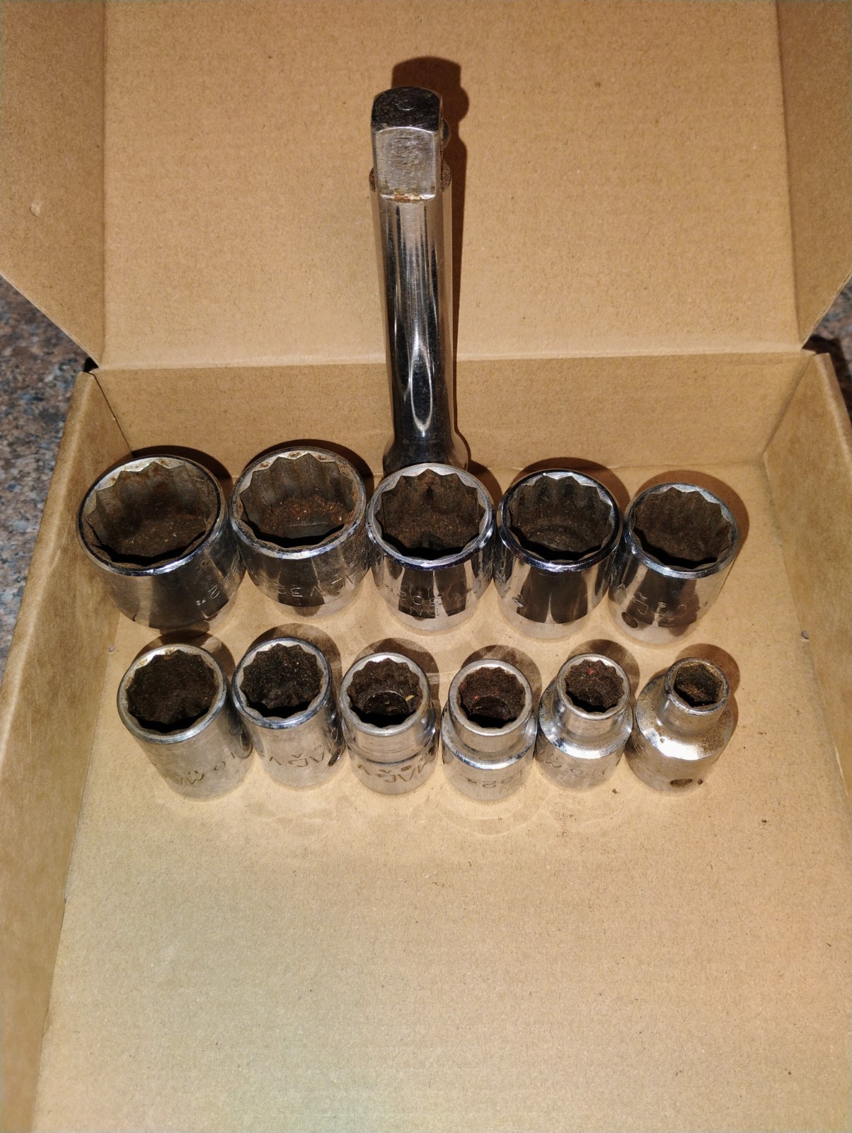MAC Tools USA V-Series Socket Set SAE 1/2 drive  (Make A reasonable Offer)